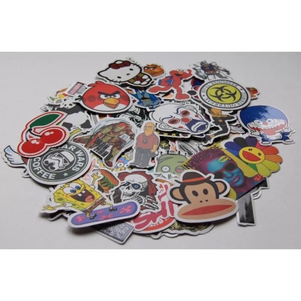 100 Random Sticker Lot